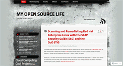 Desktop Screenshot of myopensourcelife.com